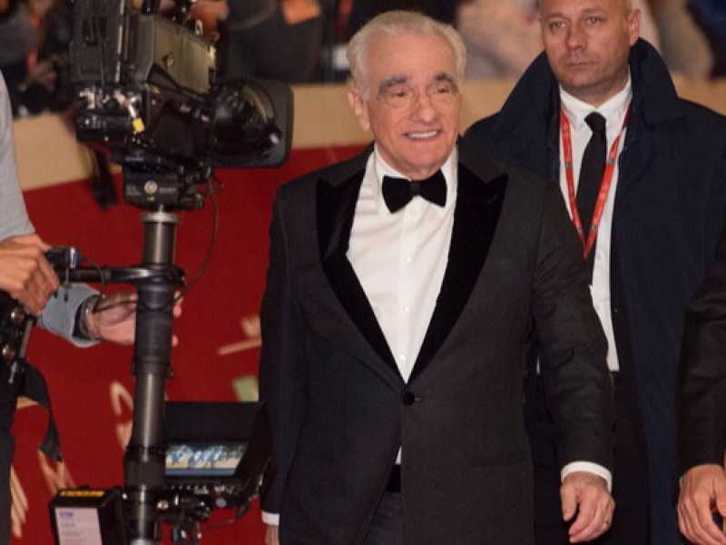 Martin Scorsese alla Festa del cinema di Roma (foto LaPresse)