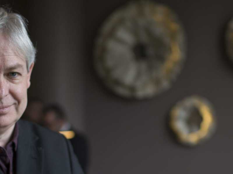 Lo scrittore britannico Jonathan Coe (foto LaPresse)