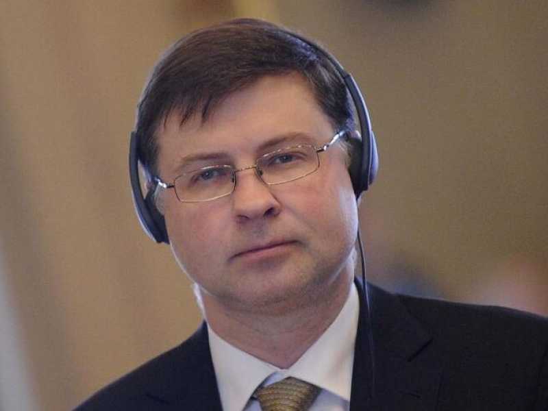 Vladis Dombrovskis (foto LaPresse)