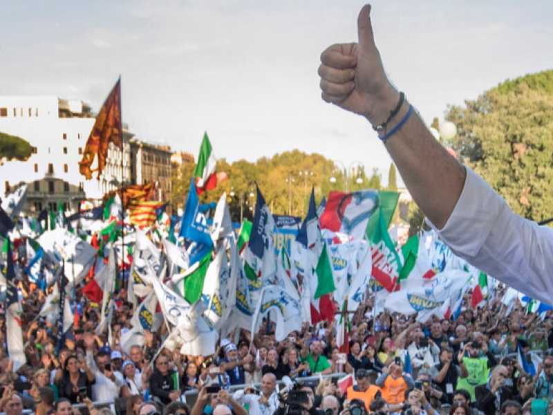 Matteo Salvini (foto LaPresse)