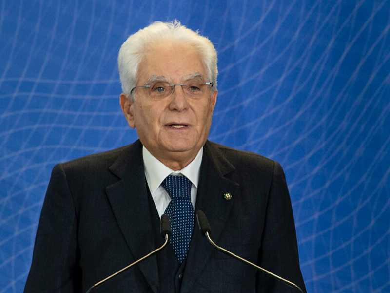 Sergio Mattarella (foto LaPresse)