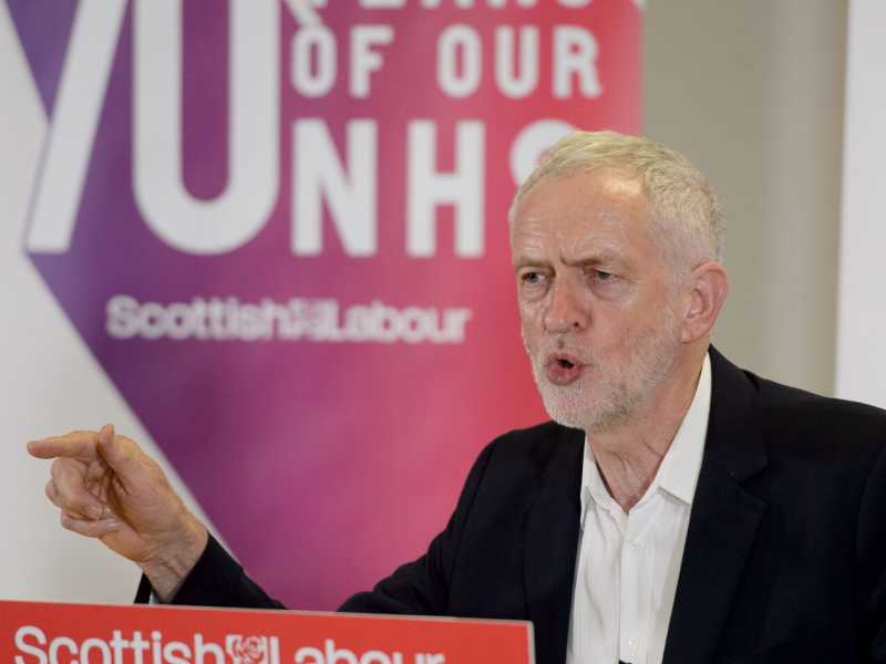Jeremy Corbyn (foto LaPresse)