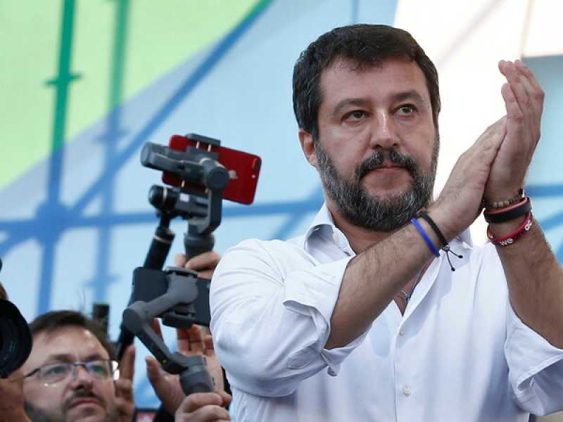 Matteo Salvini (foto LaPresse)