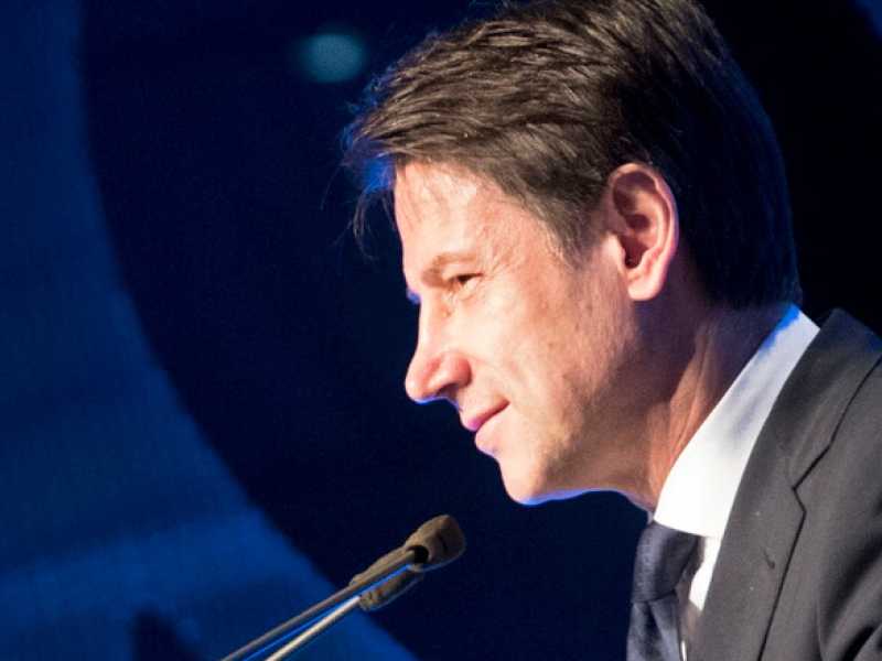 Giuseppe Conte (foto LaPresse)