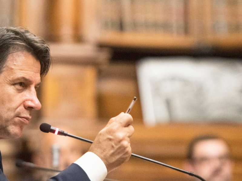Giuseppe Conte (foto LaPresse)