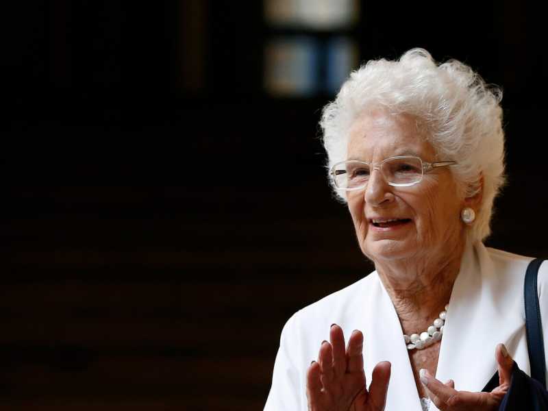 Liliana Segre (foto LaPresse)