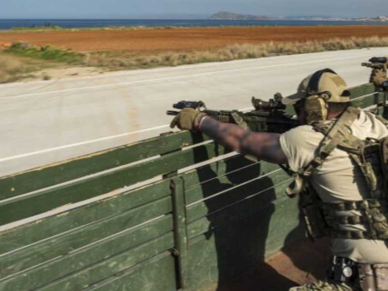 Militari delle Forze speciali in addestramento a Creta nel 2018 &ndash; foto tratta dalla pagina Facebook U.S. Special Operations Command Europe