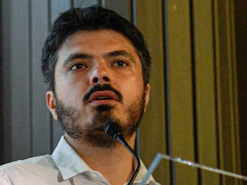 Andrea Casu, segretario del Pd romano (Foto LaPresse)