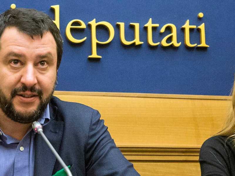 Matteo Salvini e Giorgia Meloni (LaPresse)