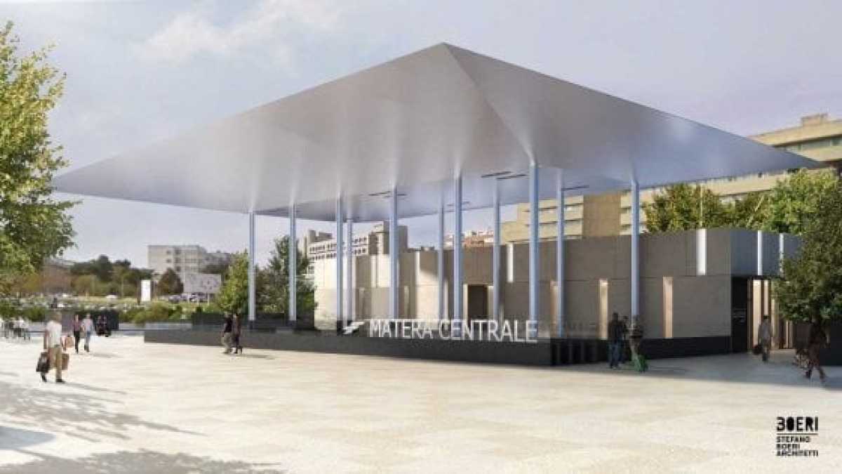 Immagine di Viene voglia di visitare Matera anche solo per la nuova stazione