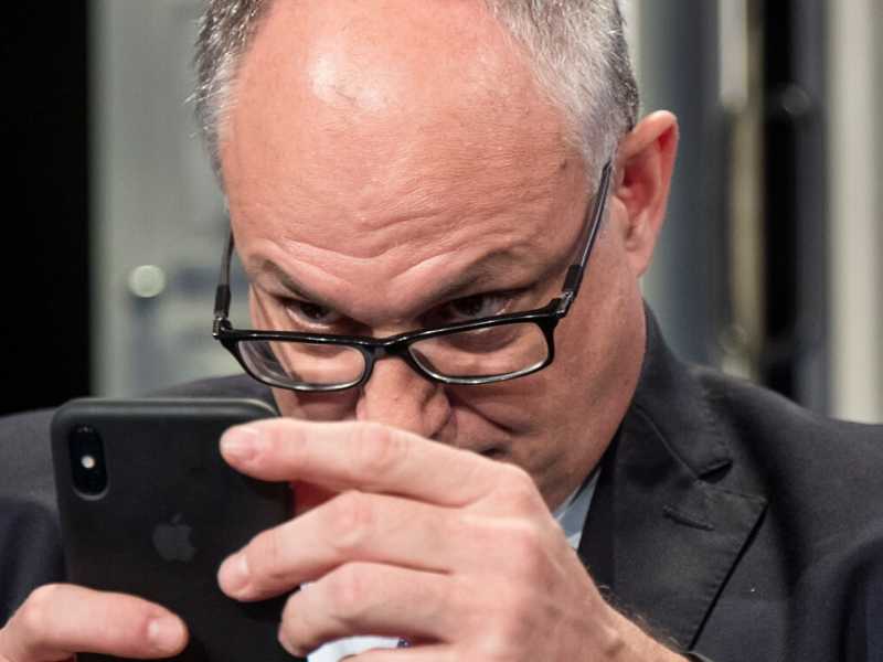 Roberto Gualtieri ospite a "Porta a Porta"