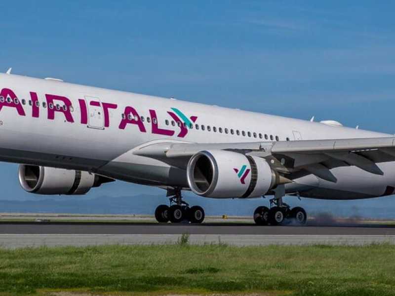 Foto tratta dal profilo Facebook di Air Italy 