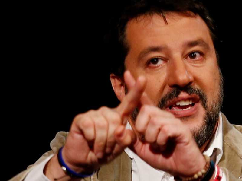 Matteo Salvini (foto LaPresse)