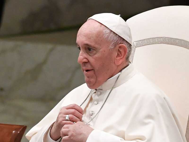 Papa Francesco (foto LaPresse)