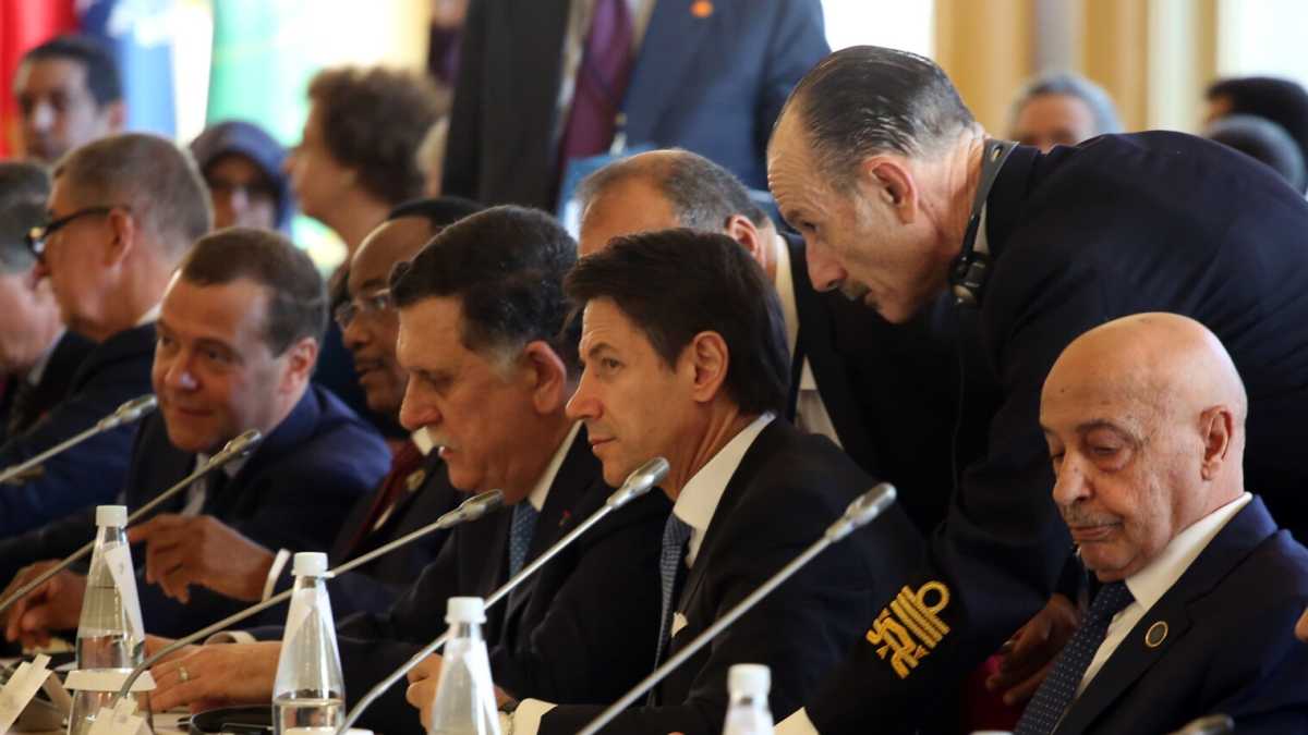 Immagine di Trump e la Libia