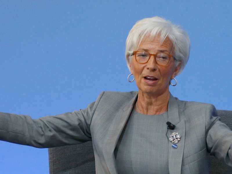 Christine Lagarde (foto LaPresse)