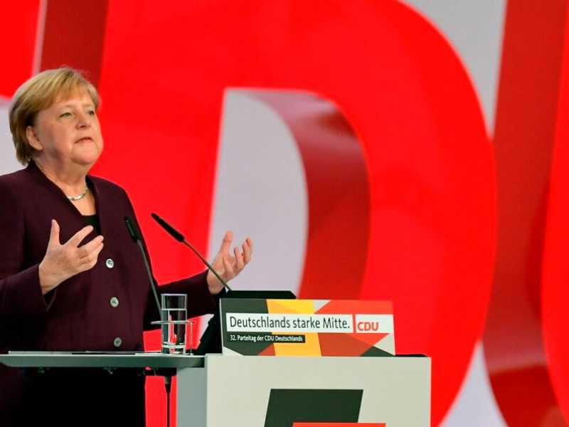 Angela Merkel (foto LaPresse)