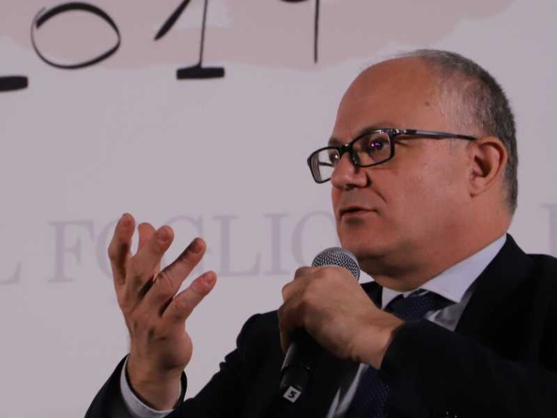 Roberto Gualtieri alla Festa del Foglio Giornata dell'ottimismo 2019