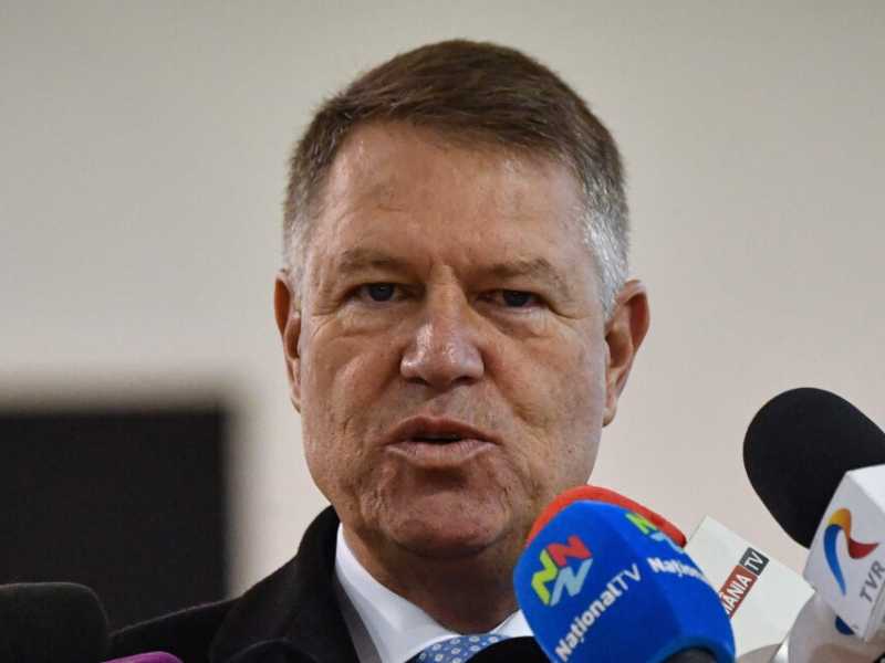 Klaus Iohannis (foto LaPresse)