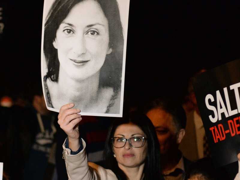 Le pressioni sul governo di Muscat arrivano anche dalle proteste di piazza (LaPresse)