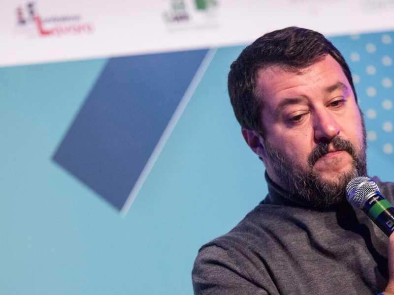 Matteo Salvini (foto LaPresse)