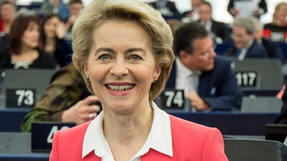 Ursula von der Leyen (foto LaPresse)
