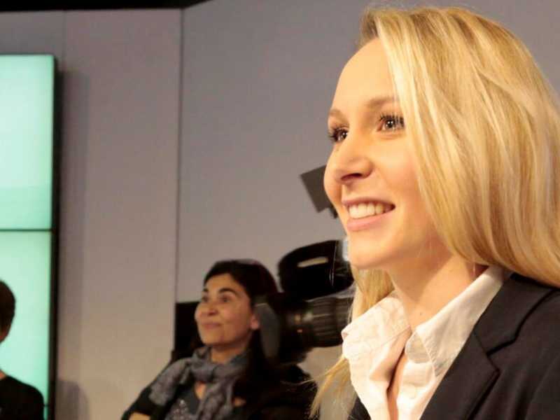 Marion&nbsp;Mar&eacute;chal (foto LaPresse)