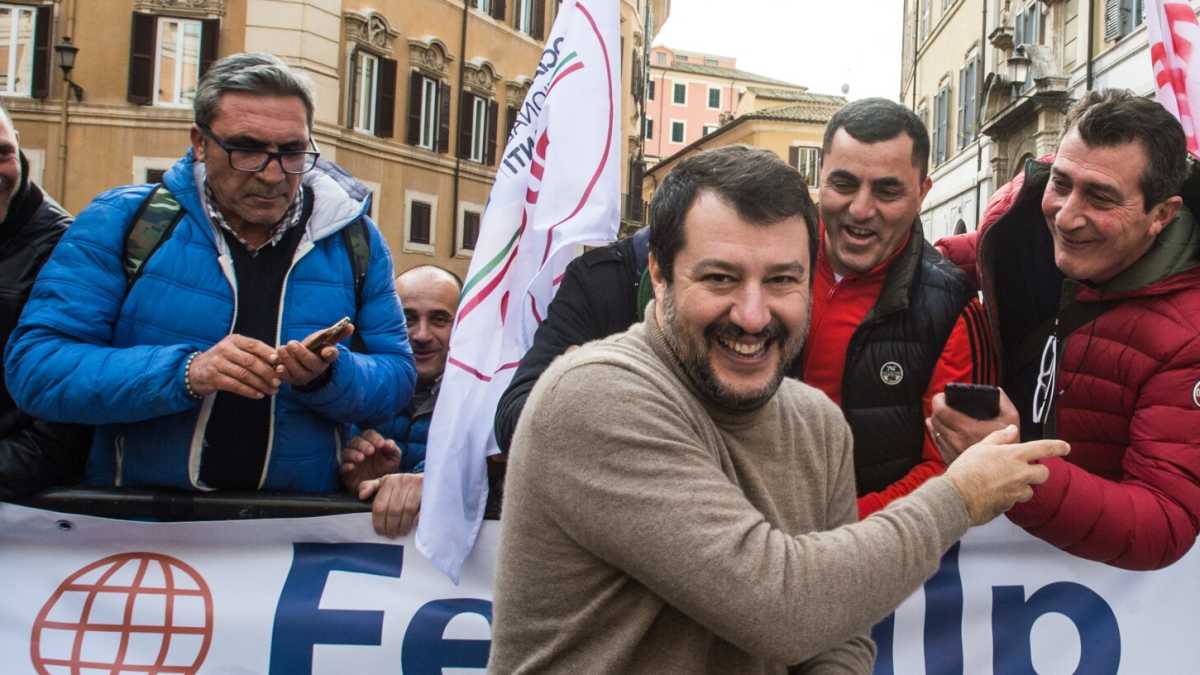 Immagine di Non ci si può fidare di Salvini