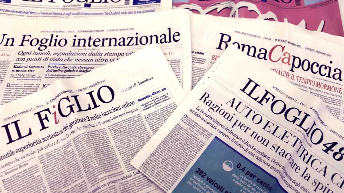 Immagine di Una settimana con il Foglio