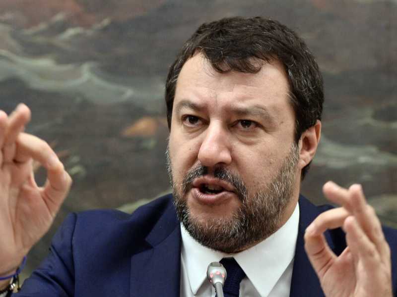 Matteo Salvini (foto LaPresse)