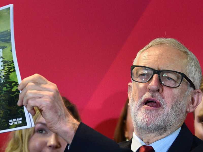 Jeremy Corbyn (foto LaPresse)