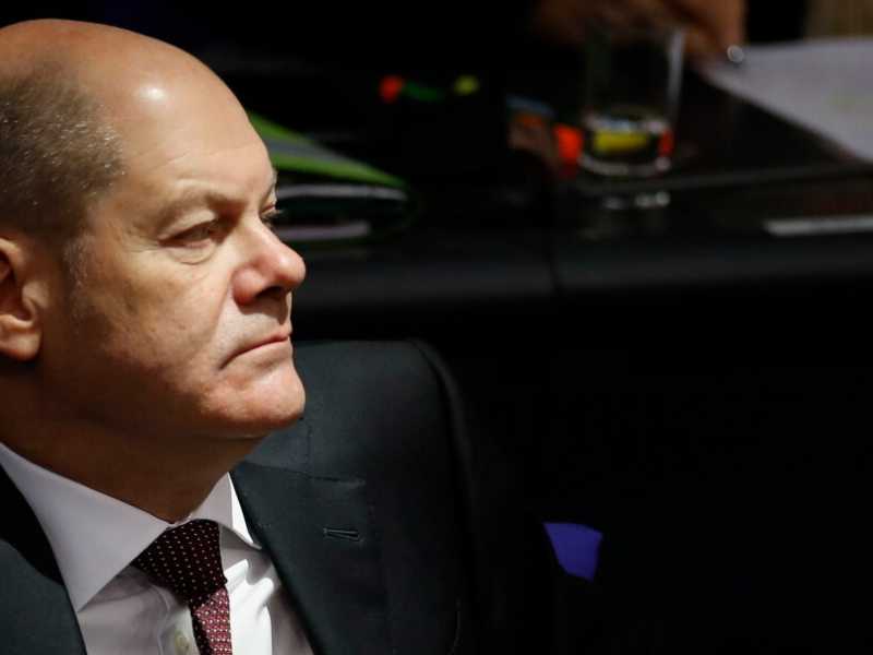 Olaf Scholz (foto LaPresse)