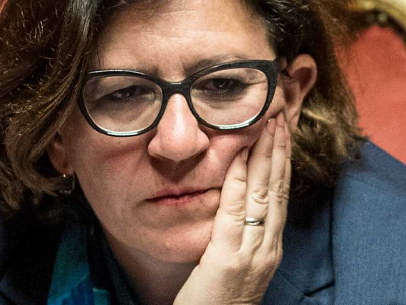 L'ex ministro della Difesa Elisabetta Trenta (LaPresse)