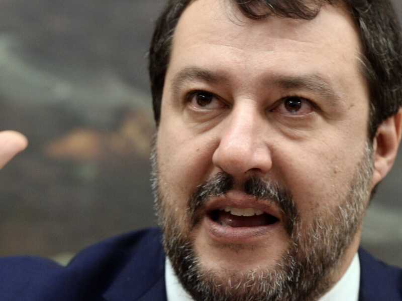 Matteo Salvini (foto LaPresse)