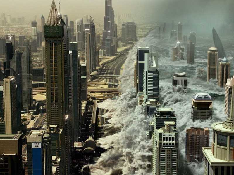 Una scena di Geostorm, film catastrofico del 2017 co-prodotto, co-scritto e diretto da Dean Devlin