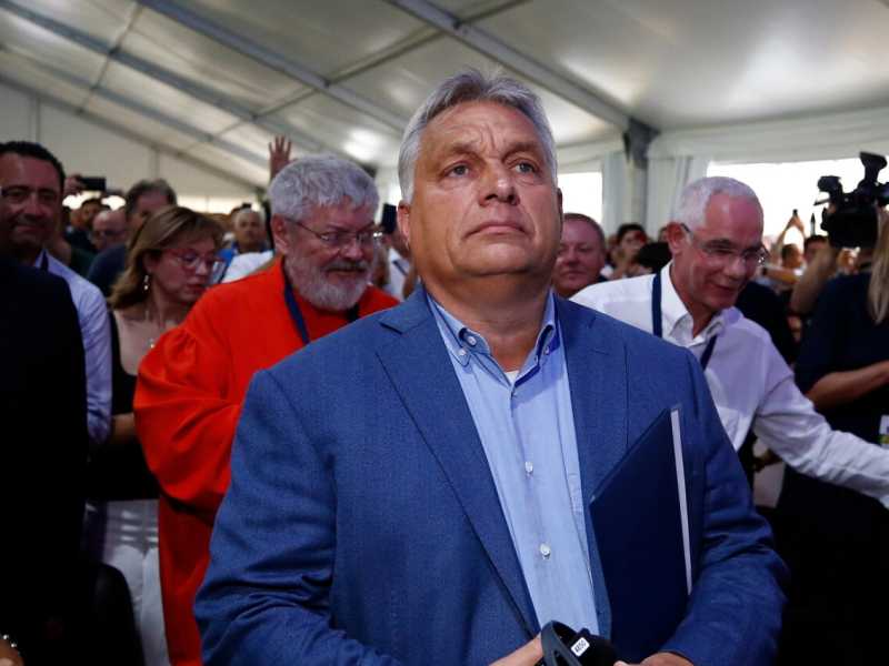 Viktor Orbán (foto LaPresse)