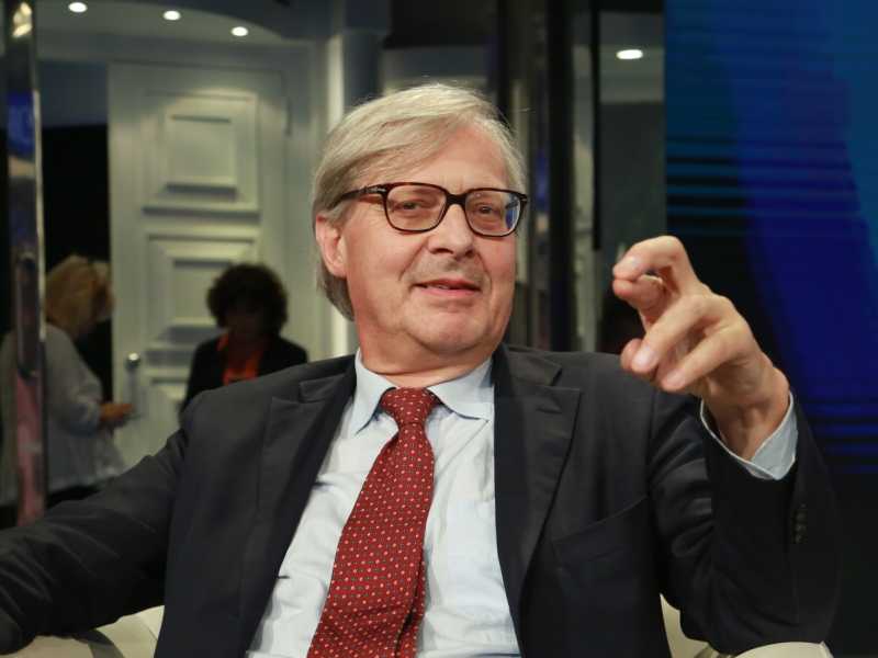 Vittorio Sgarbi (foto LaPresse)