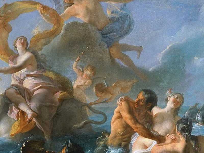 Il rapimento di Europa, Nöel-Nicolas Coypel, 1727