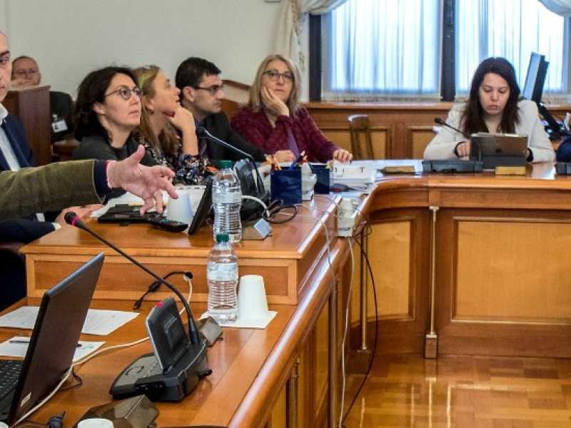 L'audizione del prof. Marco Guido Ponti sull'analisi costi benefici Tav (foto LaPresse)