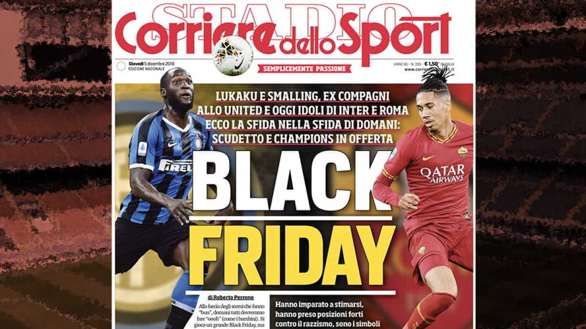 Immagine di Evviva il “Black friday” del Corriere dello Sport