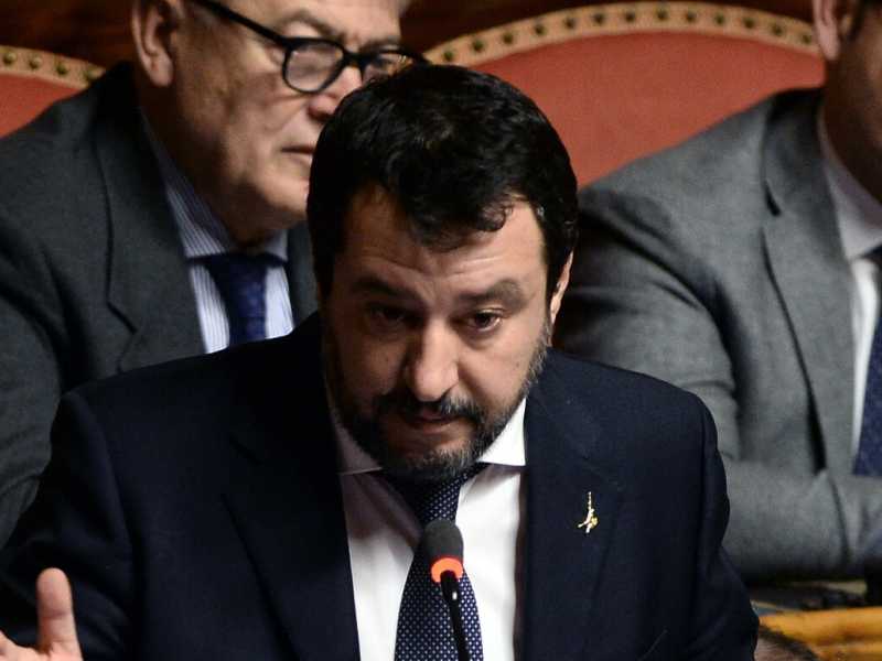 Matteo Salvini foto LaPresse)