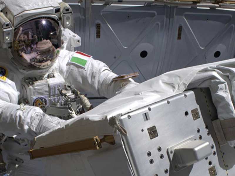 Foto tratta dal profilo Twitter di Luca Parmitano @astro_luca