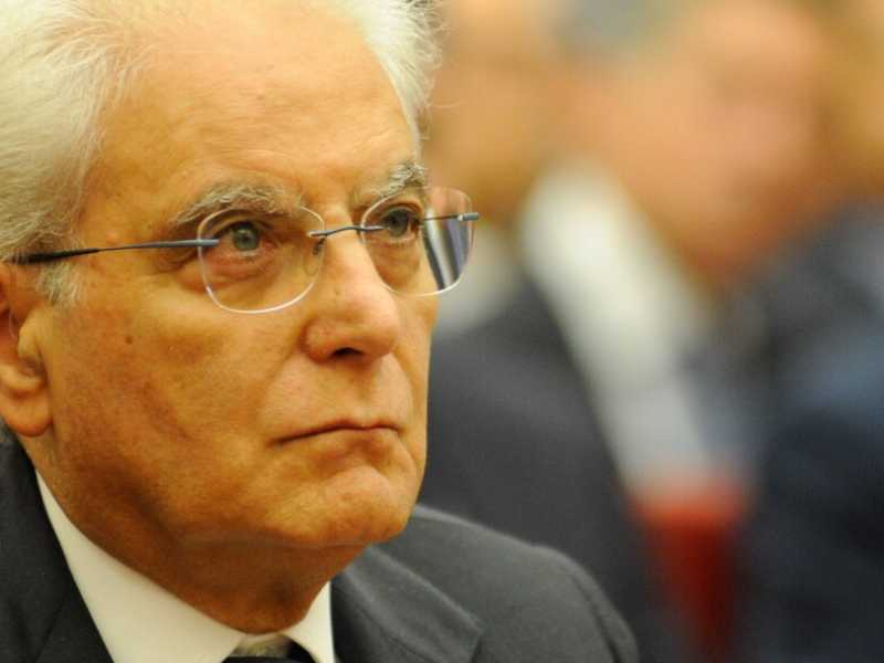 Sergio Mattarella (foto LaPresse)