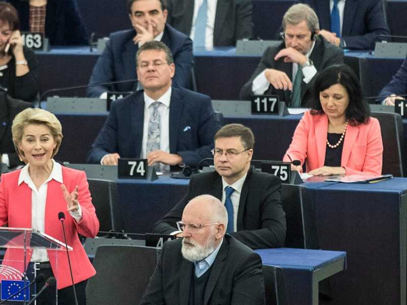 Ursula von der Leyen (foto LaPresse)