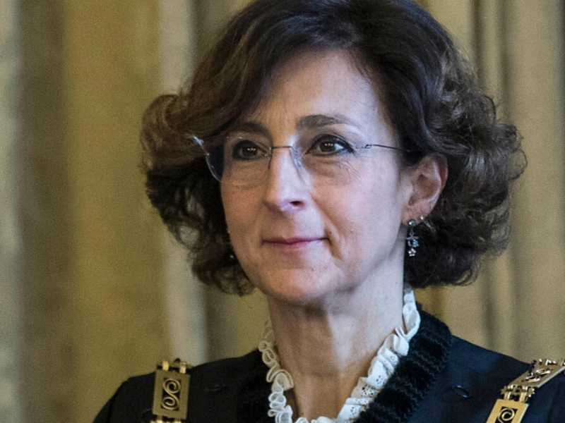 Marta Cartabia, nata a San Giorgio su Legnano nel 1963, è giudice costituzionale dal 2011 (foto LaPresse)