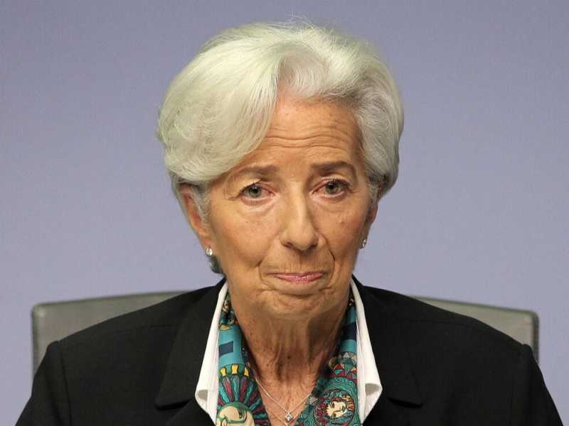 Christine Lagarde (foto LaPresse)