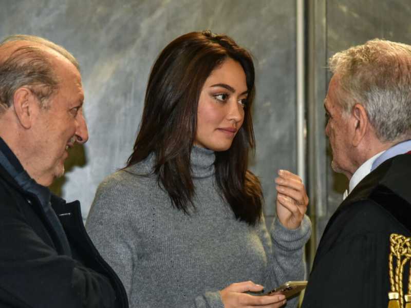 Ambra Battilana, la nuova accusatrice di Berlusconi (foto LaPresse)