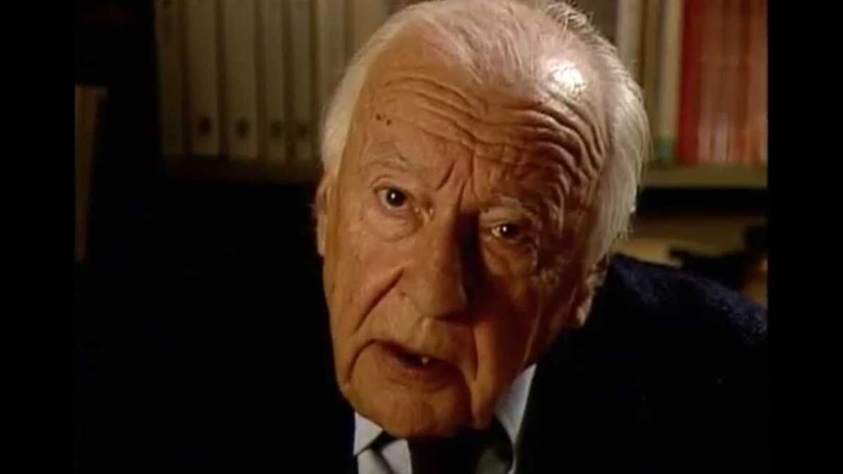 Immagine di Hans-Georg Gadamer,altezza e prudenza della filosofia