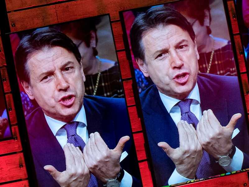 Giuseppe Conte (foto LaPresse)