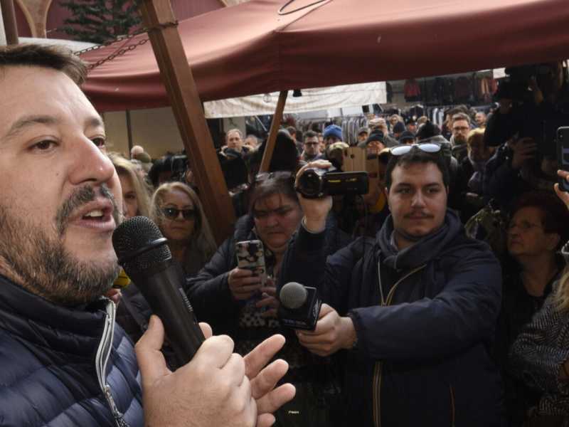 Matteo Salvini (foto LaPresse)